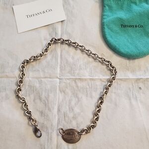 Authentic Tiffany & Co sterling silver choker